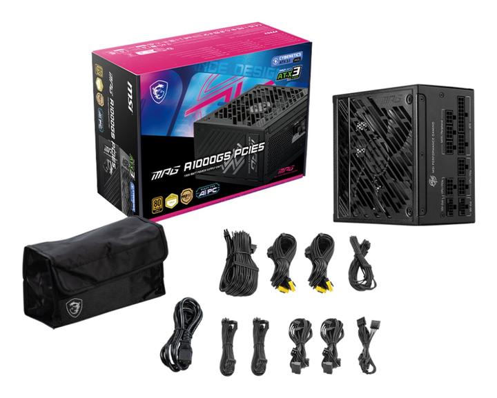 Produktbild MSI MPG A1000GS PCIE5 (1000 W)
