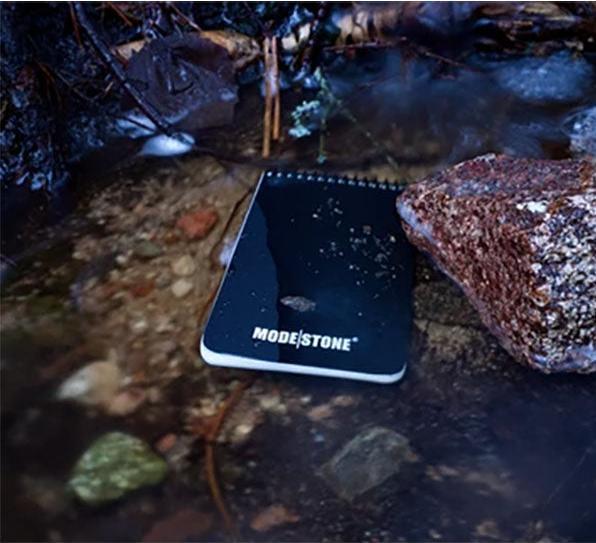 Actual product image Modestone Notepad waterproof (76 x 130 mm, Checked)