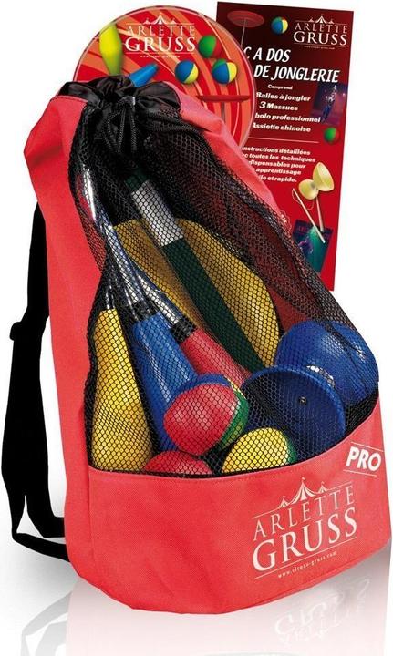 Immagine prodotto Oid Magic Zaino con 4 articoli di giocoleria Pro & DVD