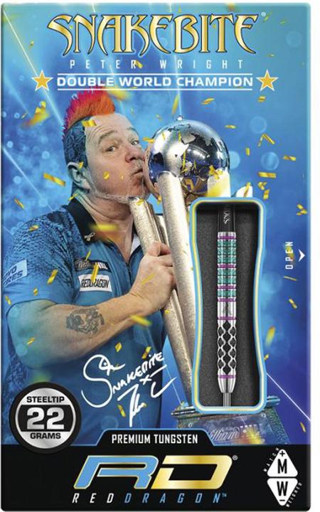 Immagine prodotto Red Dragon Punta d'acciaio Peter Wright Supa Venom (22 g)