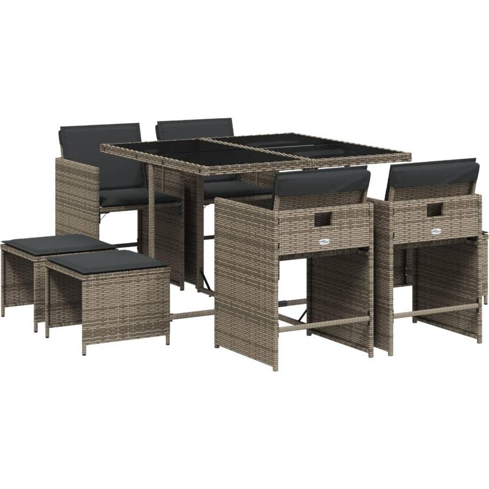 VidaXL, Gartentisch + Balkontisch, Peitz/Picnjo (106 cm)