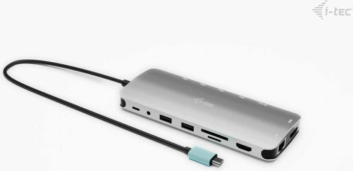Produktbild i-tec USB-C Nano 3x LCD Dock (USB-C, 9 Ports)