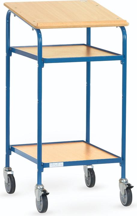 Produktbild Fetra Transportgeräte bbma834 Gestell Arbeit mit Ablagefläche, ohne Rollen, 125 mm Durchmesser, 615 (61 x 61 x 119.50 cm)