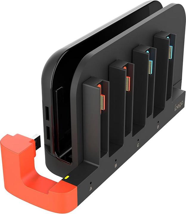 Productafbeelding iLike iPega SW2185 Nabíjacia Stanica pre JoyCon Ovládače Nintendo Switch 2, zwart (Switch)