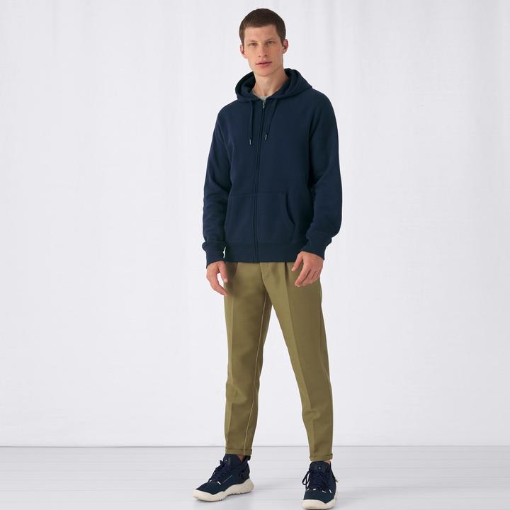Immagine prodotto B&C Felpa con cappuccio con zip a tutta lunghezza (L)