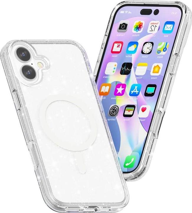 Actual product image Cover-Discount Glitzer Case mit MagSafe (Apple iPhone 17)