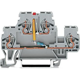 Wago Terminale del componente, Accessori di elettronica + Alloggiamento, Grigio