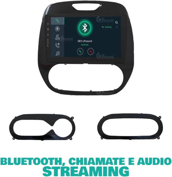 Produktbild JFSound Renault Captur 2013-2016 Android GPS Bluetooth WiFi USB DAB+ Touchscreen Carplay Android Auto