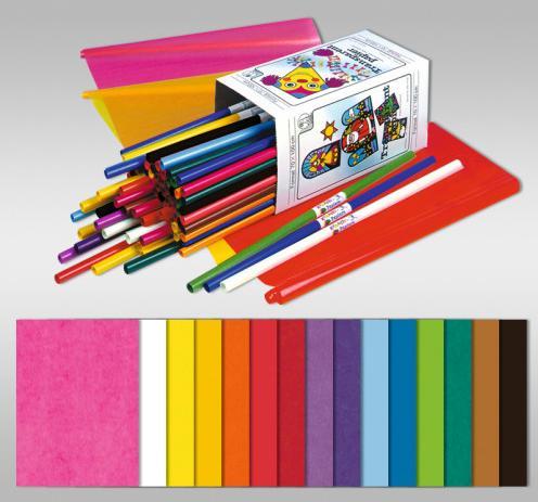 Produktbild Ursus Drachenpapier 70 x 100 cm, 42 g/m², Zitronengelb (42 g/m², 20 x)