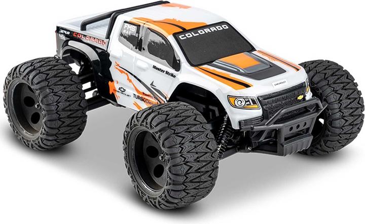 Productafbeelding FMS FMT24 Chevrolet COLORADO 1:24 wit - RTR 2,4GHz (RTR Gereed voor gebruik)