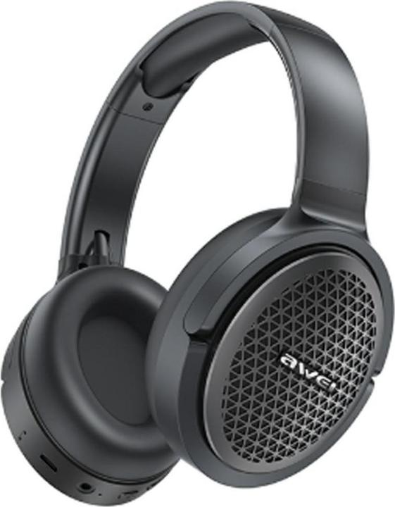 Awei over-ear Bluetooth headphones AT78 ANC black (ANC, 50 h, Wireless)
