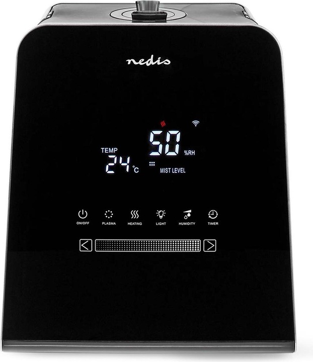Produktbild Nedis SmartLife Luftbefeuchter | 30 W | Mit kühlem und warmem Nebel | 5.5 l | Hygrometer | Timer | F