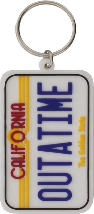 Image du produit Back to the Future Porte-clés plaque d'immatriculation