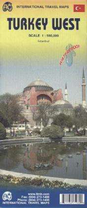 Immagine prodotto Mappe. Turchia Ovest