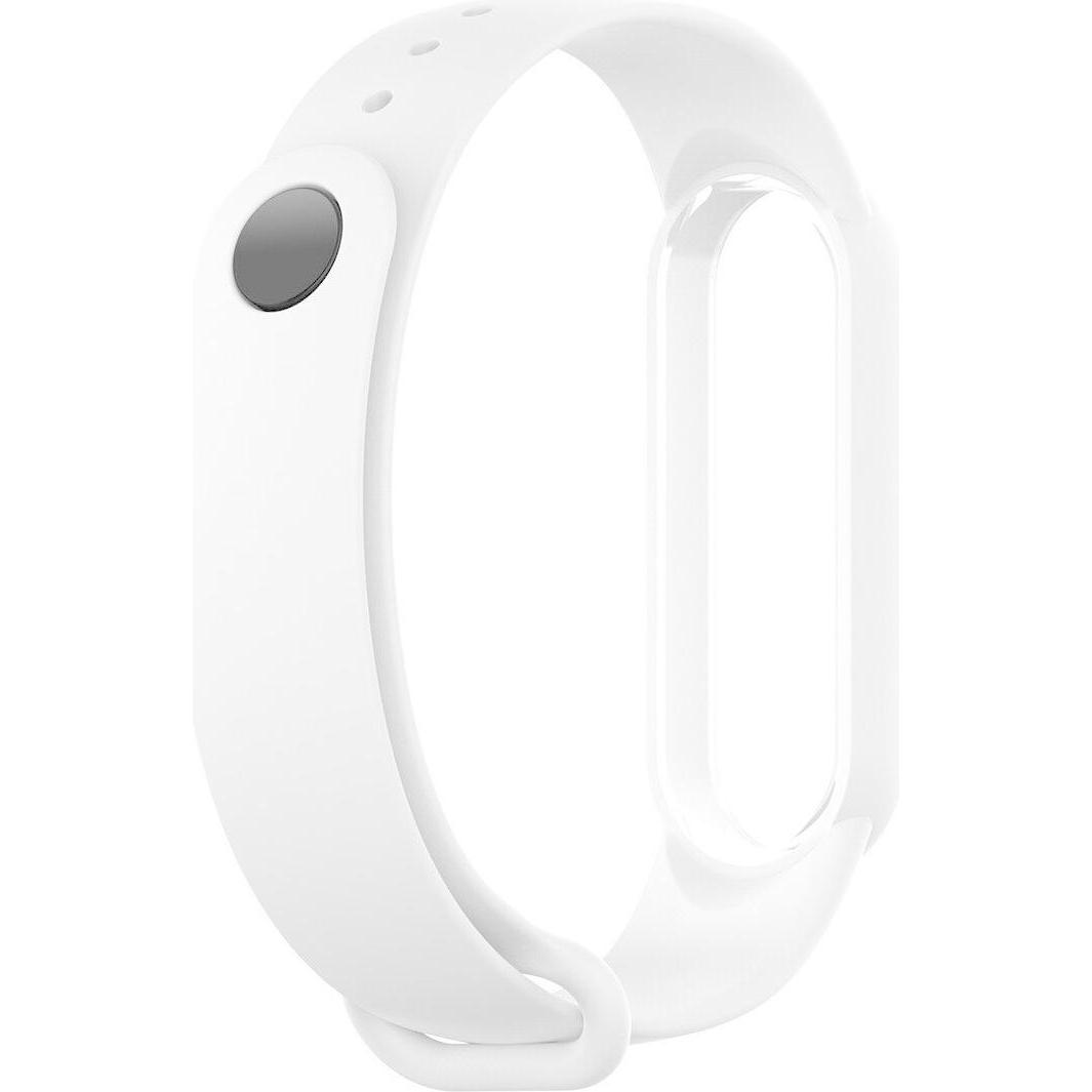 Thumbnail - Strap-it Armband (Silikon, Mi Band 6), Uhrenarmband, Weiss
