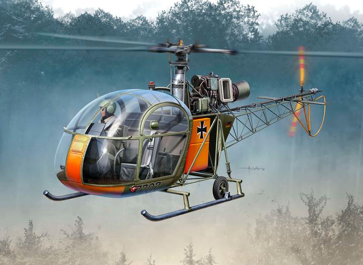 Actual product image Revell Model Set Alouette II