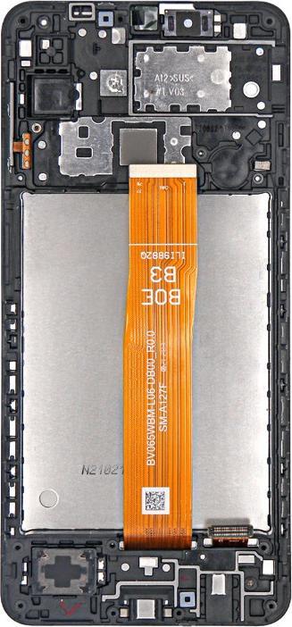 Produktbild Samsung Display-Einheit + Rahmen für A127 Galaxy A12 nacho GH82-26485A (Display, Samsung Galaxy A12 Nacho)