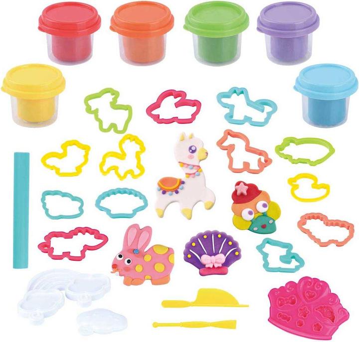 Produktbild PlayGo Bauernhoftiere-Knetset - 6 Tontöpfe