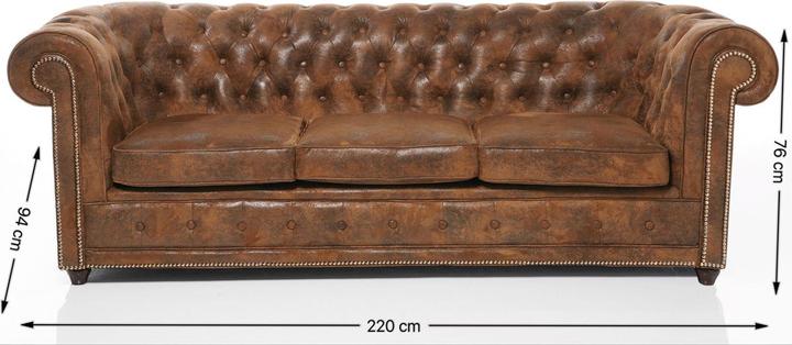 Actual product image Kare Design Cambridge Vintage (Chesterfield)