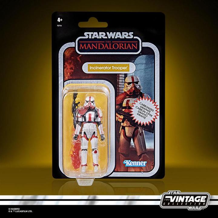 Produktbild Hasbro Star Wars The Mandalorian Vintage Collection Carbonized Actionfigur 2021 Incinerator Trooper