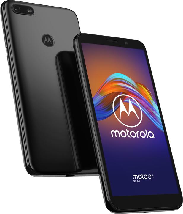 Produktbild Motorola Moto E Moto E6 play - 14 cm (5.5 Zoll) - 2 GB - 32 GB - 13 MP - Android (32 GB, Schwarz, 4G)