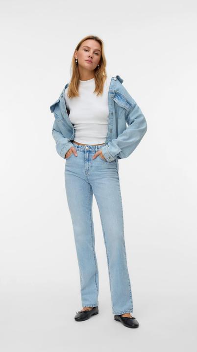 Actual product image Vero Moda Vmtessa Hr Straight Jeans Li3010 Ga Noos (W26/L32)