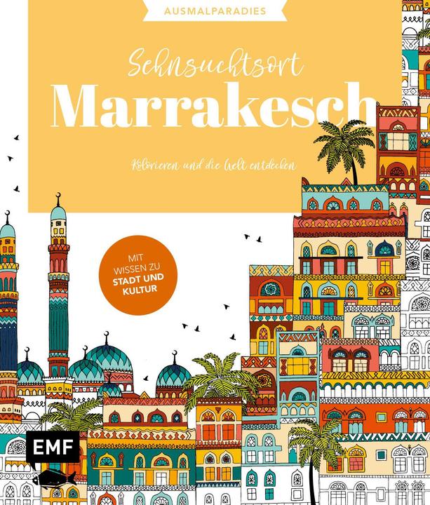 Image du produit Paradis du coloriage - Marrakech, une destination de rêve