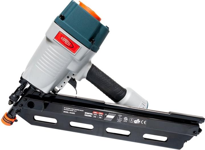 Airpress 45448-5 - Pneumatische Spijkermachine brads t/m 90 mm brads inbegrepen
