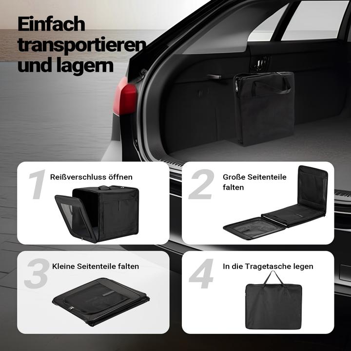 Actual product image Fudajo Transport box (Dog, Foldable)