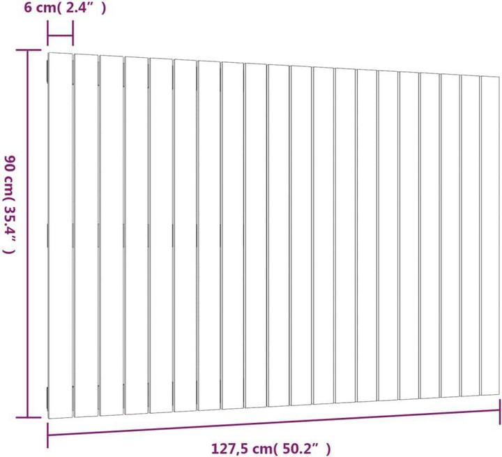 Produktbild vidaXL Robin (127 x 5 x 90 cm)