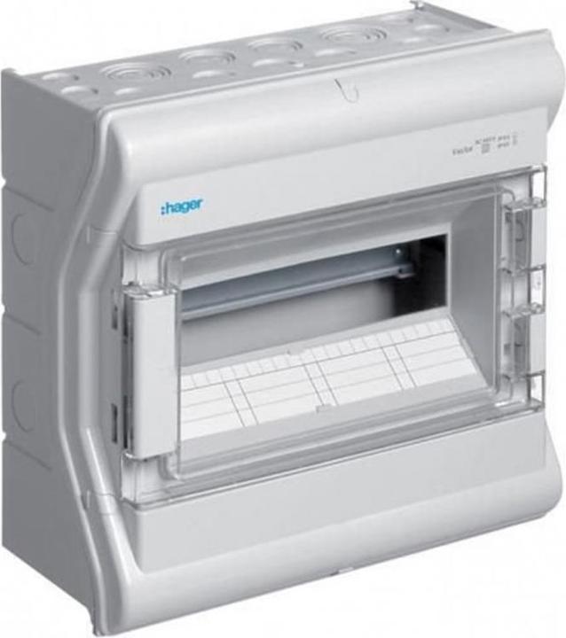 Image du produit Hager Petit tableau de distribution Vector, IP65 12M CH avec SSK