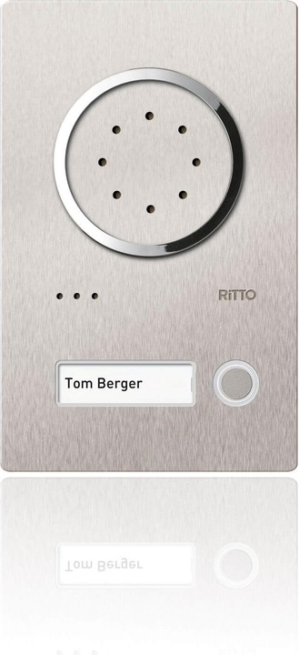 Actual product image Ritto Electric door station eds Acero Audio 1WE 81 (Cable)