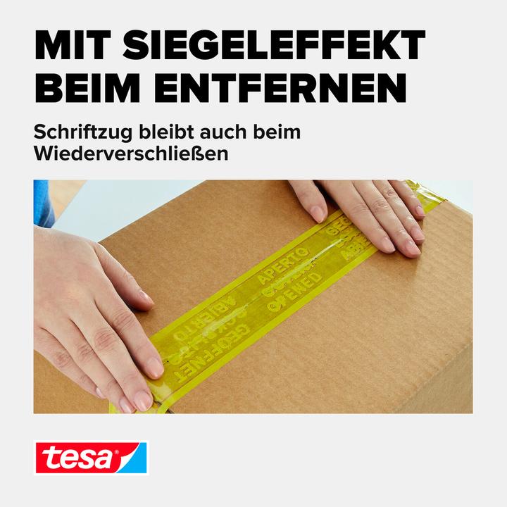 Produktbild tesa tesapack Packband SECURE & STRONG mit Siegel-Effekt (50 mm)