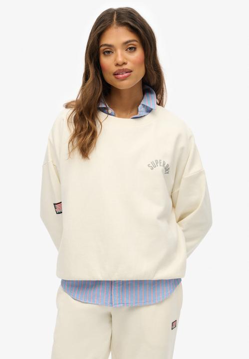 Produktbild Superdry Athletic Essentials Sweatshirt mit Rundhalsausschnitt und Print (M)