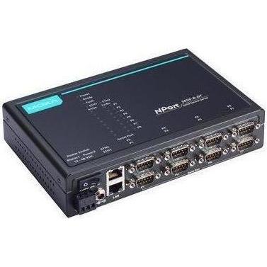 Moxa NPORT 5650-8-DT-T - Server di dispositivi desktop RS-232422485 a 8 porte con connettori DB9, da -40, Convertitore