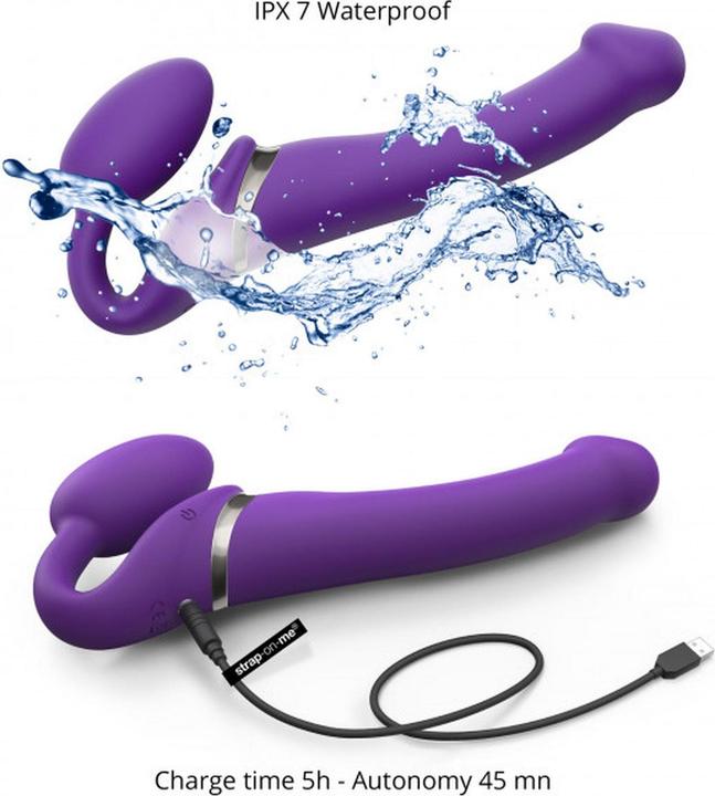 Produktbild Strap-on-me Vibrating Bendable Strap-on