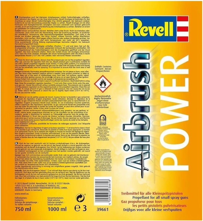 Actual product image Revell Compressed air