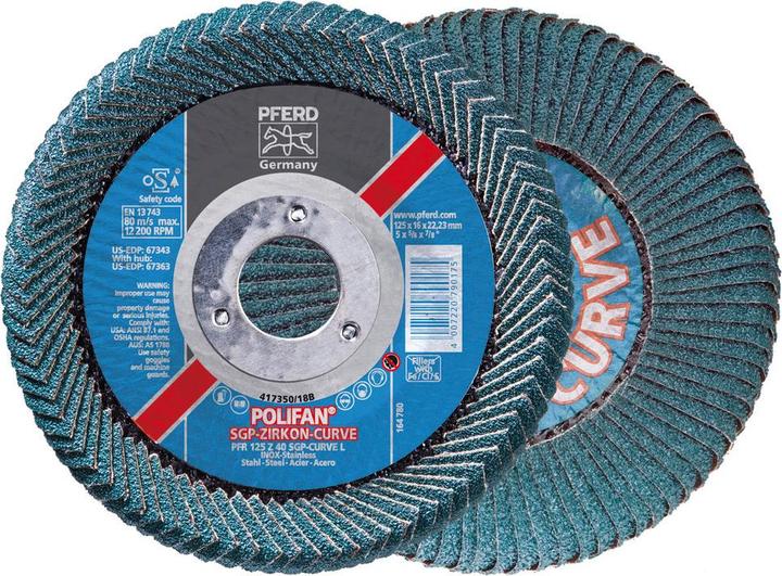 Produktbild Pferd Fächerschleifscheibe (40)