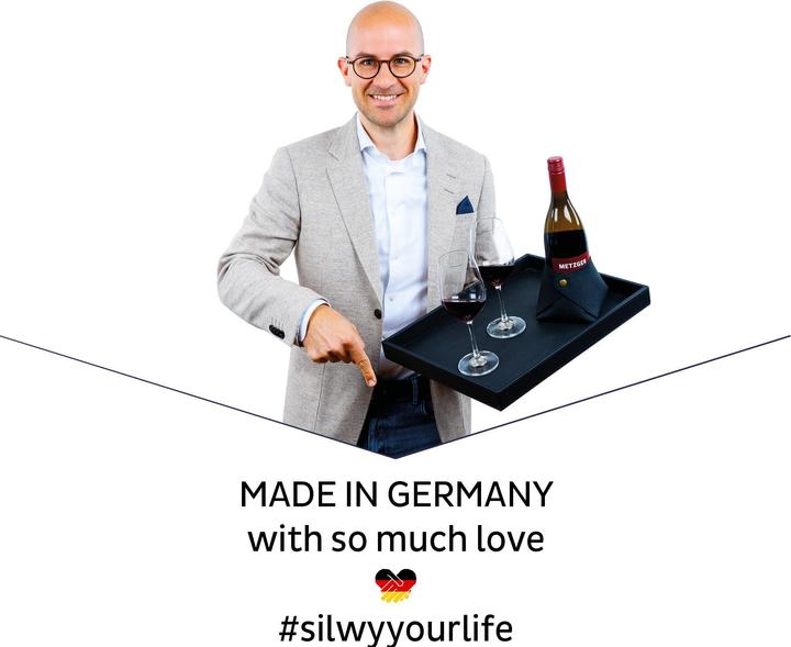 Actual product image Silwy Magnetic crystal glasses