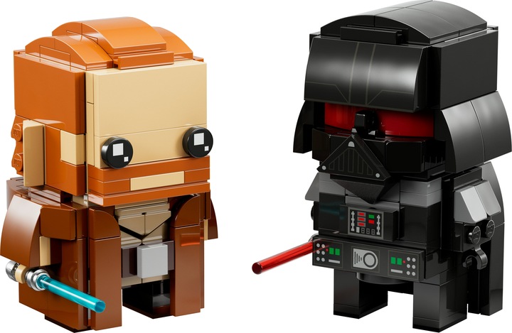 Immagine prodotto LEGO BrickHeadz - Obi-Wan Kenobi e Darth Vader (40547, LEGO Brickheadz)