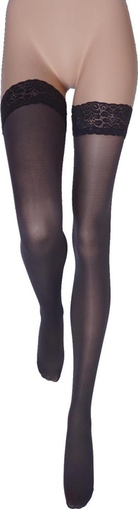 Actual product image Levee My size 60 stay up stockings, colour 371 fog, size 58-60 (60 DEN, 58 - 60)