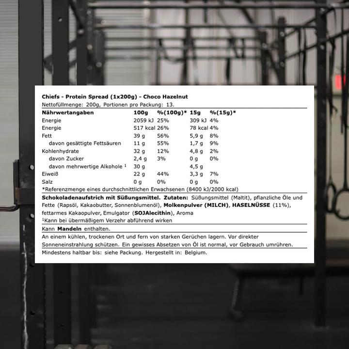 Produktbild Chiefs Protein Spread (200 g)
