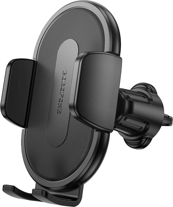Borofone - Car Holder (BH133) - for Air Vent, 360° Adjust, ABS Silicone, 4.7–7" - Black