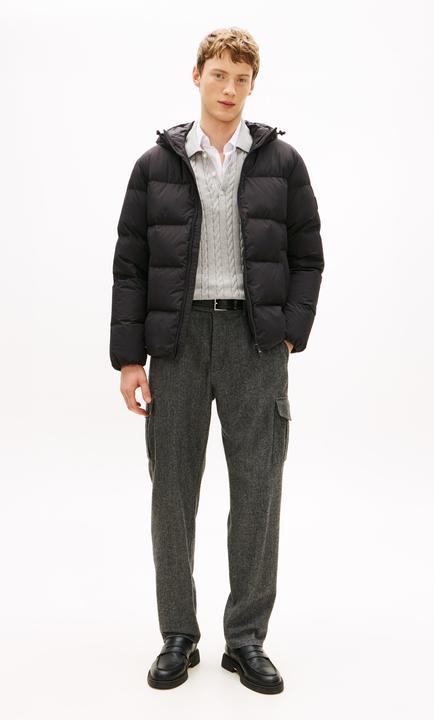 Actual product image Tommy Hilfiger Down Hooded Puffer Jacket (L)