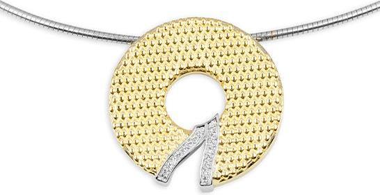 Actual product image Breuning DEPENDANT - BRILL. 0,08 Ct. H/si (750/18 K Gold)