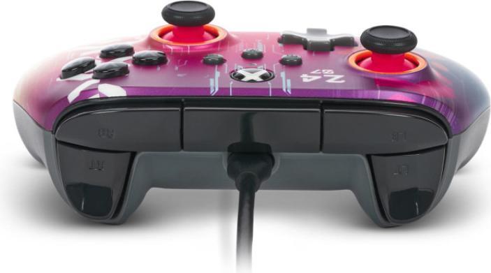 Actual product image PowerA Wired Controller Advantage for Xbox Series X|S - Cyberstyle (PC, Xbox Series X, Xbox Series S, Xbox One S)