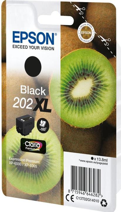 Produktbild Epson 202XL Claria Premium (BK)