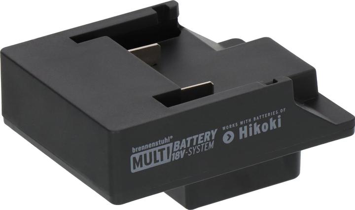 Actual product image Brennenstuhl Adapter Hikoki for LED construction spotlights in the Multi Battery 18V System