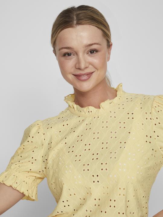 Produktbild Vila Besticktes Oberteil mit kurzen Ärmeln (XS)