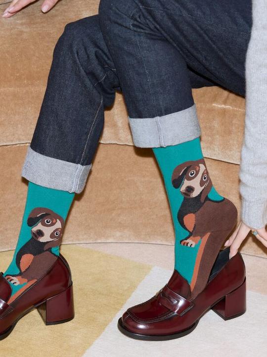 Produktbild Bleuforêt Socken Dackelhund (36 - 40)